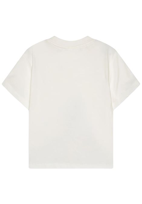 T-shirt bambino bianca in cotone STELLA MC CARTNEY | TW8Q41/MOBIANCO